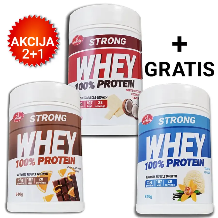 Strong Whey COBCKV Akcija